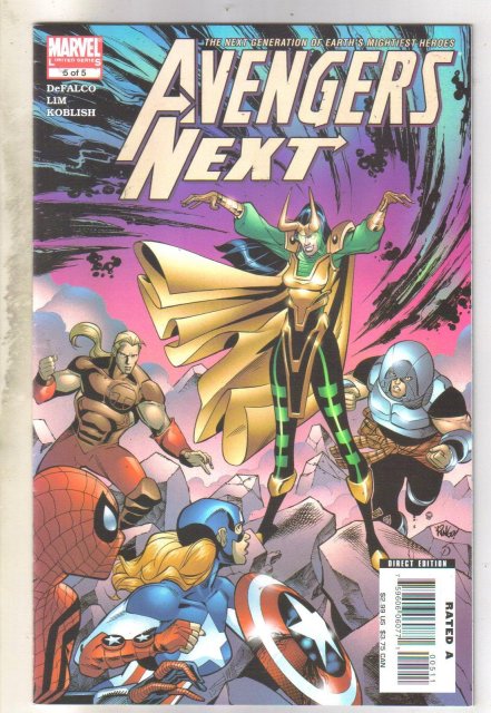 Avengers Next #5 comic book mint 9.8