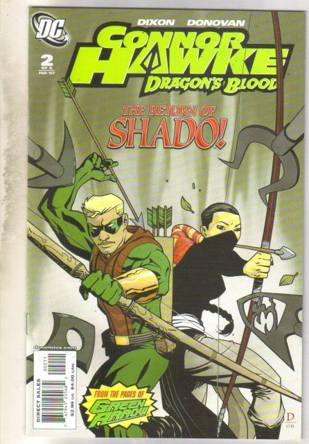 Connor Hawke Dragon's Blood #2 comic book mint 9.8