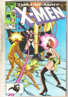 Uncanny X-men #189 comic book near mint 9.4