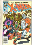 Uncanny X-men #192 comic book near mint 9.4