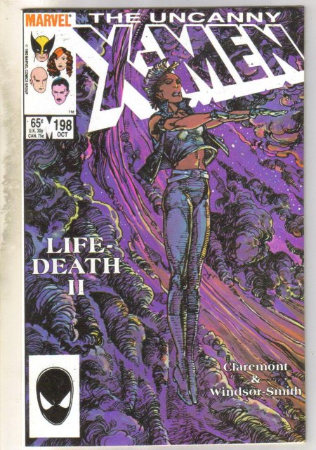 Uncanny X-men #198 comic book near mint 9.4