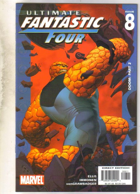 Ultimate Fantastic Four #8 comic book mint 9.8
