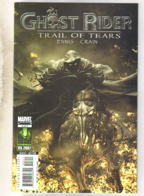 Ghost Rider Trail of Tears #3 comic book mint 9.8