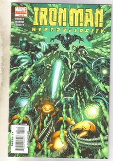Iron Man Hypervelocity #4 comic book near mint 9.4