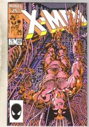 Uncanny X-men #205 comic book near mint 9.4
