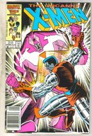 Uncanny X-men #209 comic book fine 6.0