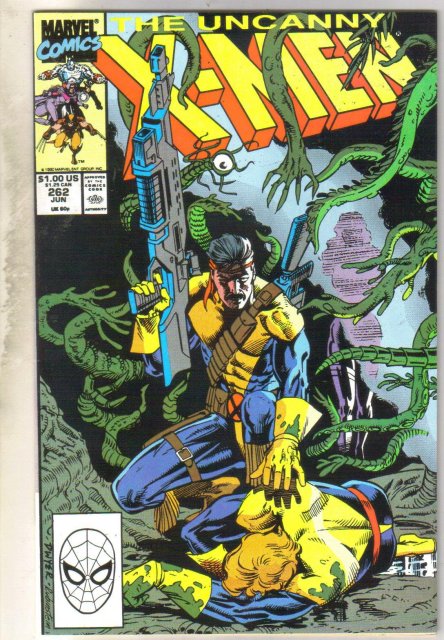 Uncanny X-men #262 comic book near mint 9.4