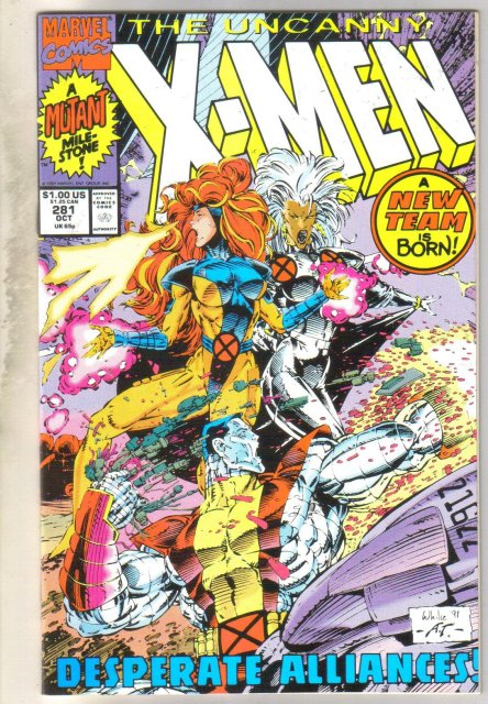 Uncanny X-men #281 comic book mint 9.8