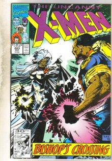 Uncanny X-men #283 comic book near mint 9.4