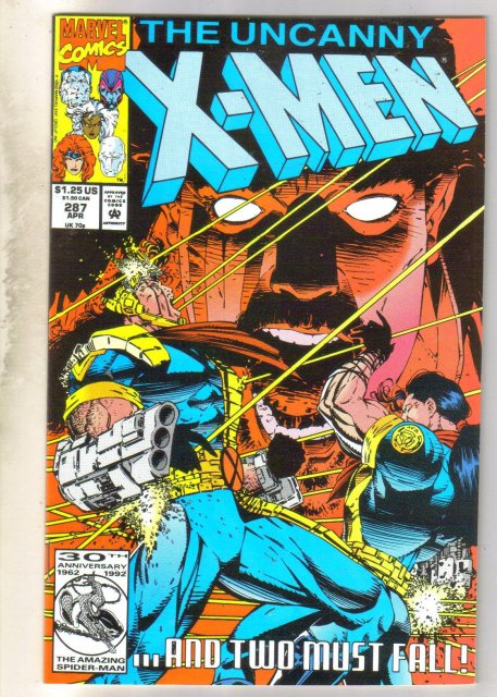 Uncanny X-men #287 comic book mint 9.8