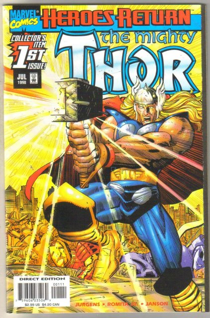 Mightyy Thor volume 2 #1 comic book mint 9.8