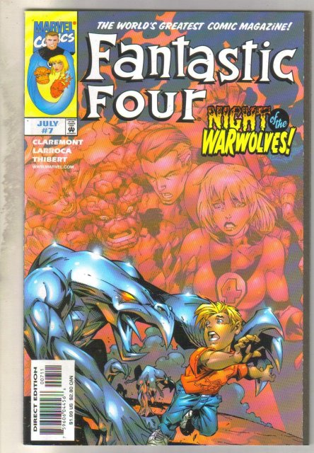 Fantastic Four Volume 3 #7 comic book mint 9.8