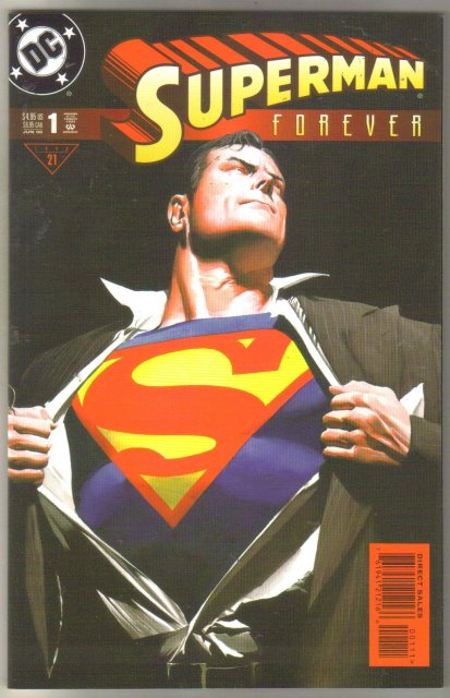 Superman Forever #1 comic book mint 9.8