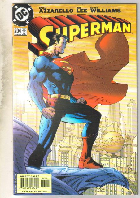 Superman #204 comic book mint 9.8