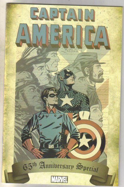 Captain America 65th anniversary special comic book mint 9.8