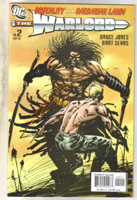 Warlord #2 comic book mint 9.8