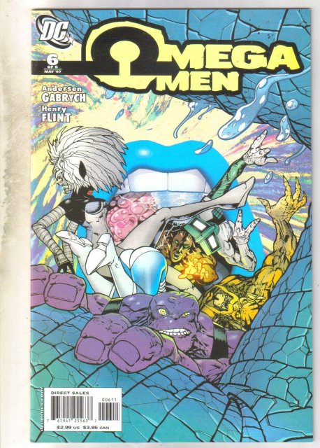 Omega Men #6 comic book near mint 9.4