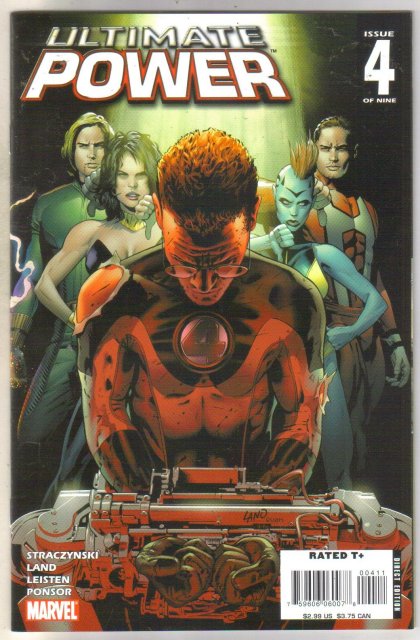 Ultimate Power #4 comic book near mint 9.4