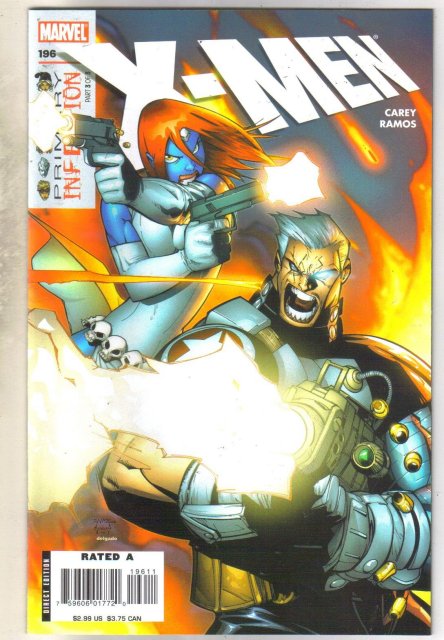 X-men #196 comic book mint 9.8