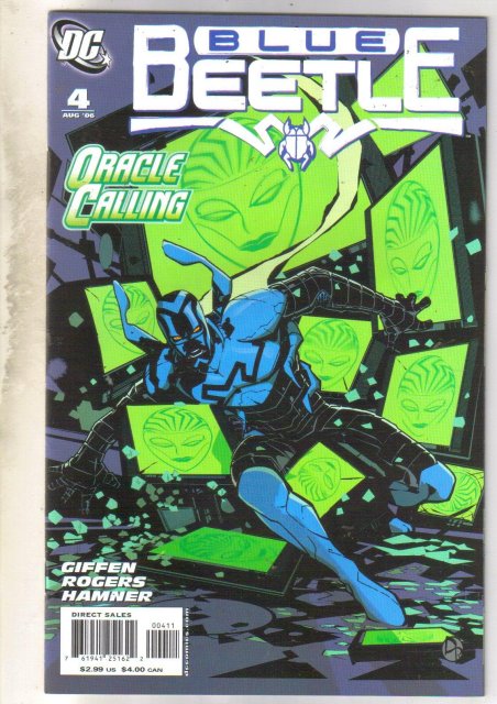 Blue Beetle #4 comic book near mint 9.4