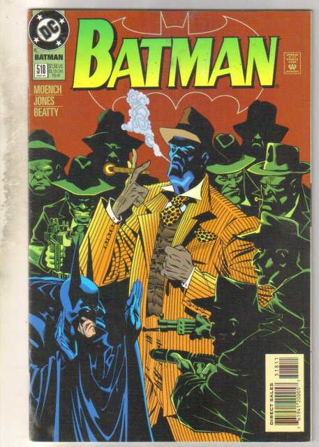 Batman #518 comic book near mint 9.4