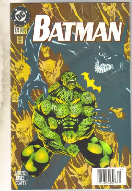 Batman #521 comic book near mint 9.4