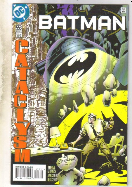 Batman #553 comic book near mint 9.4