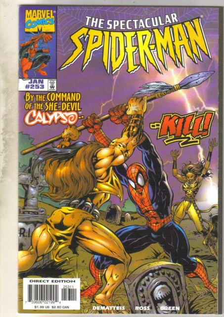 Spectacular Spider-man #253 comic book near mint 9.4