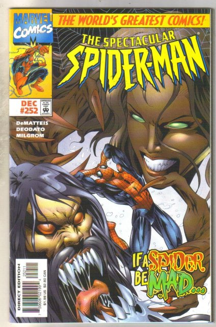 Spectacular Spider-man #252 comic book near mint 9.4