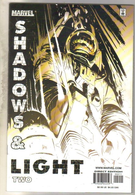 Shadows and Light #2 comic book near mint 9.4