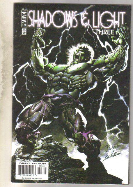 Shadows and Light #3 comic book near mint 9.4