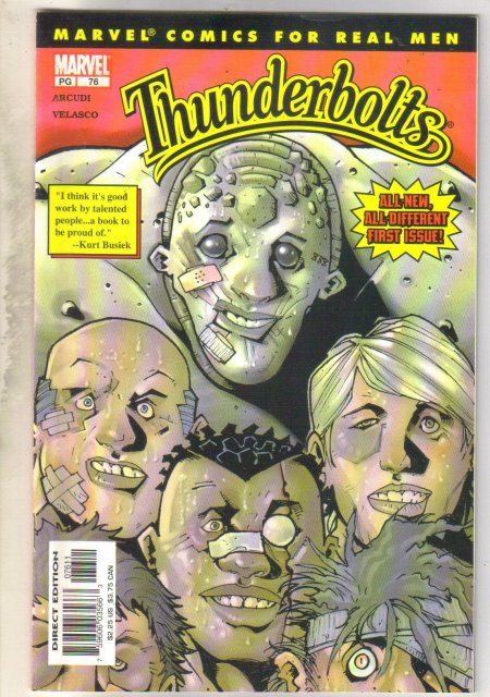 Thunderbolts #76 comic book mint 9.8