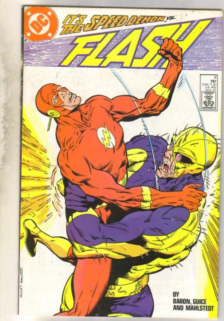 Flash #6 comic book very fine 8.0