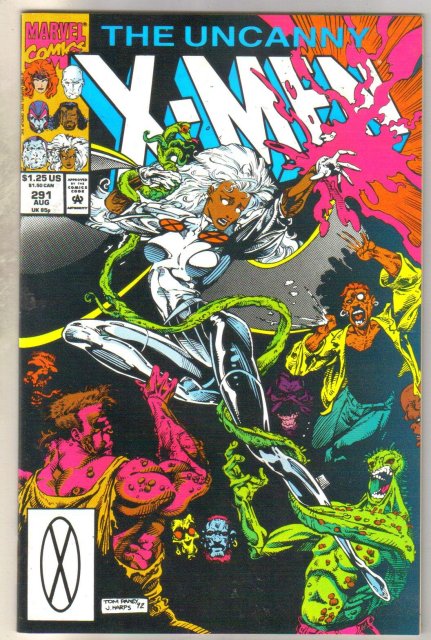 Uncanny X-men #291 comic book mint 9.8