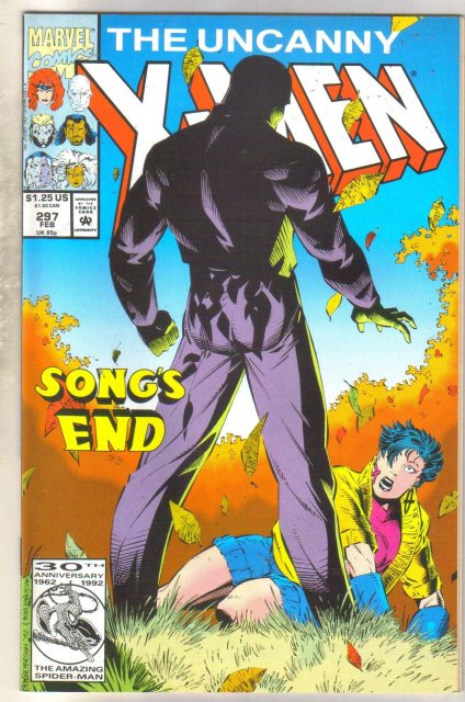 Uncanny X-men #297 comic book mint 9.8
