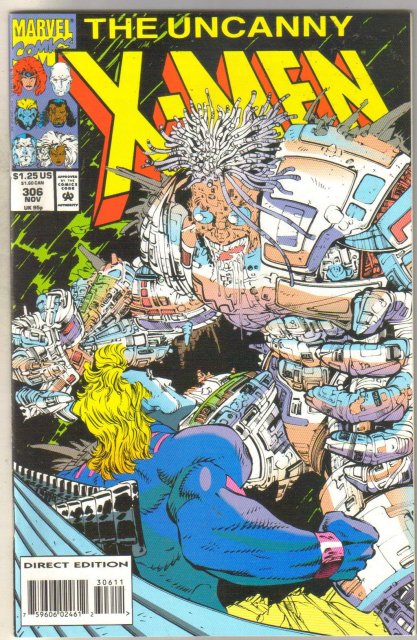 Uncanny X-men #306 comic book mint 9.8