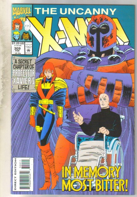 Uncanny X-men #309 comic book mint 9.8