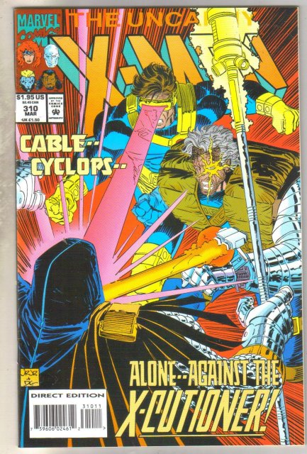 Uncanny X-men #310 comic book mint 9.8