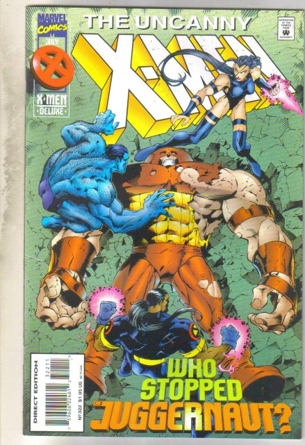 Uncanny X-men #322 comic book mint 9.8