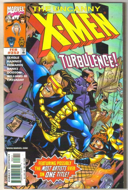 Uncanny X-men #352 comic book mint 9.8