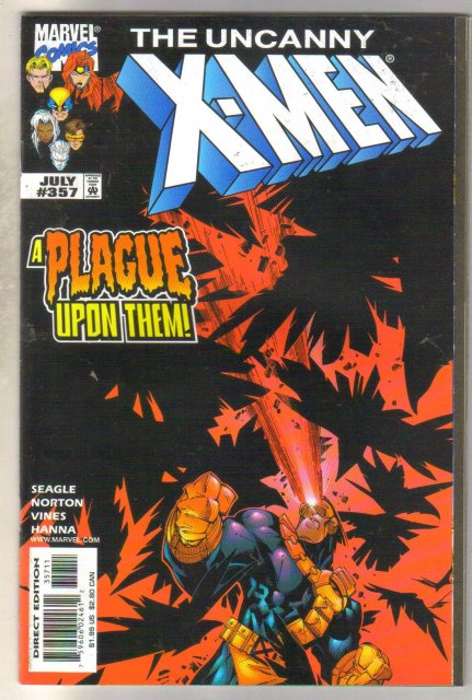 Uncanny X-men #357 comic book mint 9.8