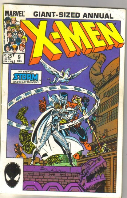 Uncanny X-men Annual #9 comic book very good 4.0