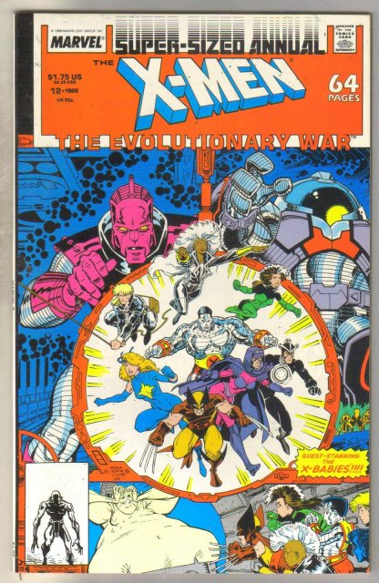 Uncanny X-men Annual #12 comic book near mint 9.4