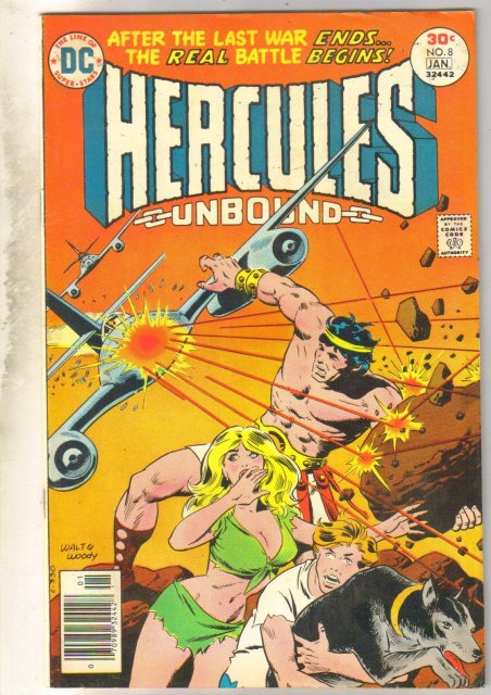 Hercules Unbound #8 comic book fine/very fine 7.0