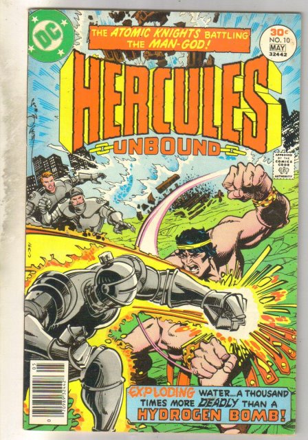 Hercules Unbound #10 comic book fine/very fine 7.0