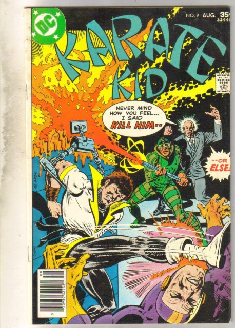 Karate Kid #9 comic book fine/very fine 7.0