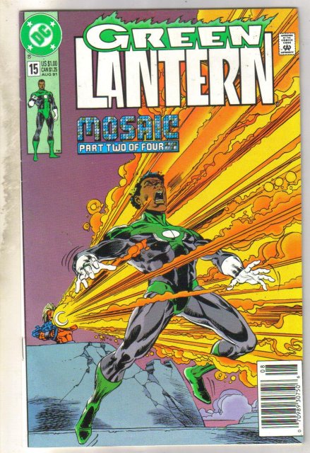 Green Lantern #15 comic book near mint 9.4