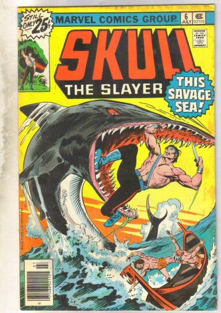 Skull the Slayer #6 comic book fine 6.0