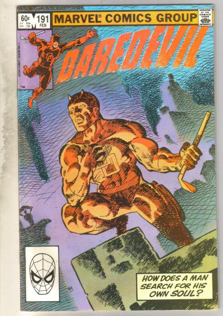 Daredevil #191 comic book very fine/near mint 9.0