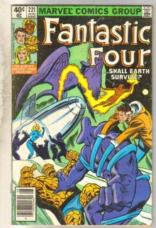 Fantastic Four #221 comic book very good 4.0